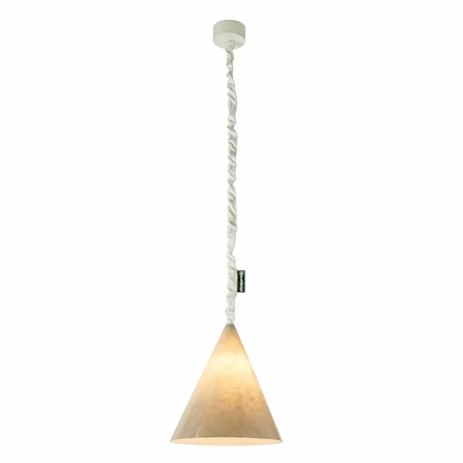 In-es.artdesign Jazz Nebula modern suspension lamp in nebulite Viadurini