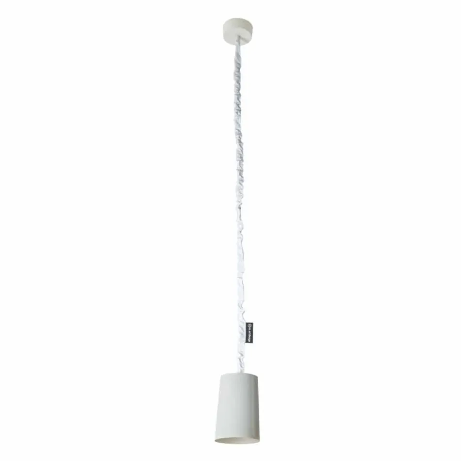 Modern suspension lamp In-es.artdesign Paint Painted concrete Viadurini
