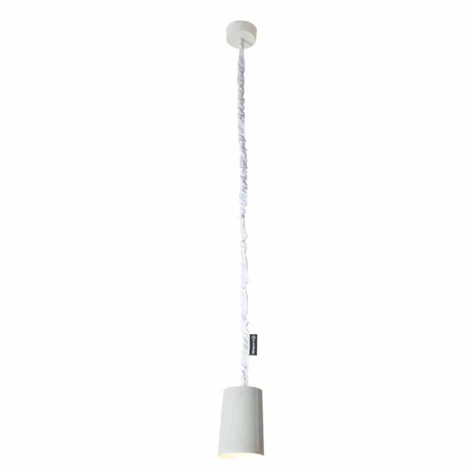 Modern suspension lamp In-es.artdesign Paint Painted concrete Viadurini