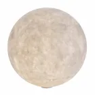 Modern spherical table lamp In-es.artdesign Floor Moon nebulite Viadurini