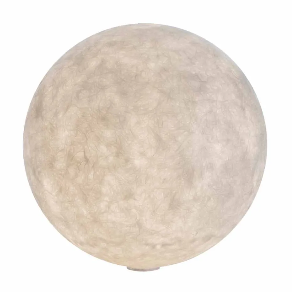 Modern spherical table lamp In-es.artdesign Floor Moon nebulite Viadurini