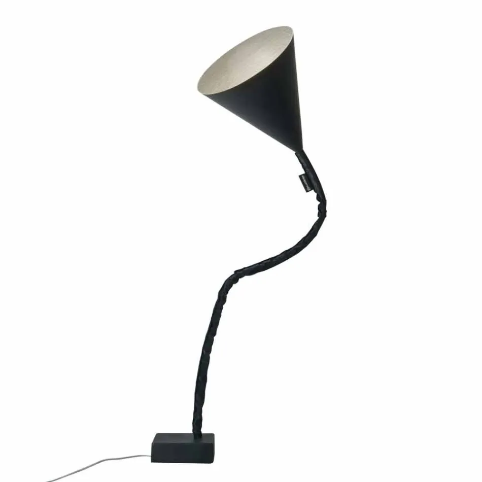 Modern floor lamp In-es.artdesign Flower Blackboard in resin Viadurini