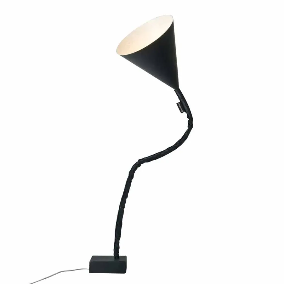 Modern floor lamp In-es.artdesign Flower Blackboard in resin Viadurini