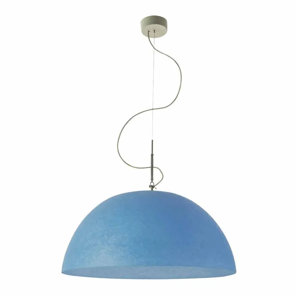 In-es.artdesign Half Moon Nebulite modern suspension lamp Viadurini