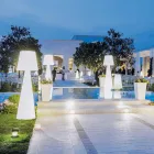 Modern outdoor lamp Slide Pivot bright white made in Italy Viadurini