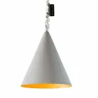 Modern suspended lamp In-es.artdesign Jazz Cement cement finish Viadurini