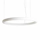 Modern Round Suspension Lamp in Polyethylene Made in Italy - Slide Giotto Viadurini