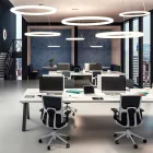 Modern Round Suspension Lamp in Polyethylene Made in Italy - Slide Giotto Viadurini