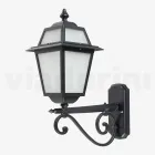 Outdoor Lamp Made of Anthracite Aluminium and Glass Made in Italy - Elric Viadurini