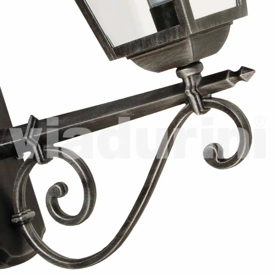 Outdoor wall lamp in aluminium made in Italy, Aquilina Viadurini