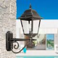 Outdoor wall lamp made with aluminium,  made in Italy, Aquilina