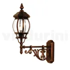 Outdoor Wall Lamp in Aluminium Made in Italy - Leona Viadurini