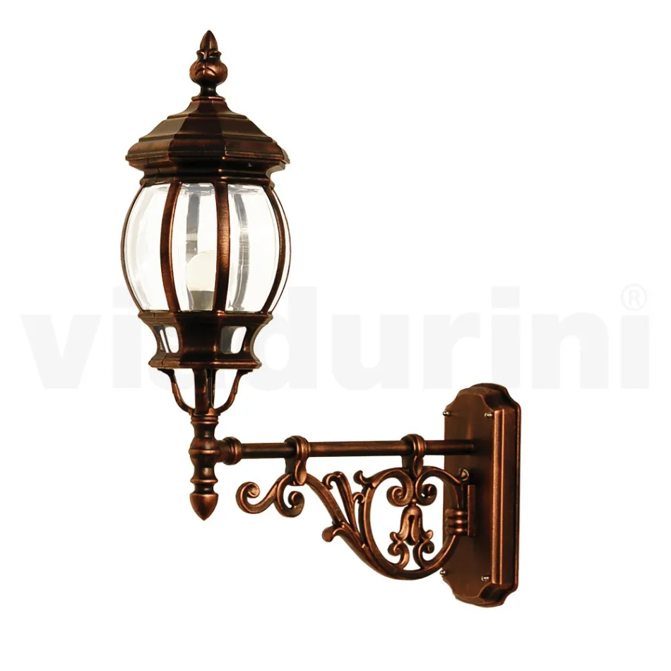 Outdoor Wall Lamp in Aluminium Made in Italy - Leona Viadurini