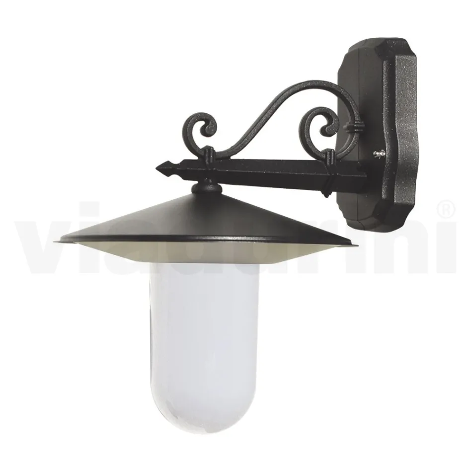 Outdoor Lamp in Anthracite Grey Aluminium Made in Italy - Belen Viadurini