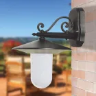 Outdoor Lamp in Anthracite Grey Aluminium Made in Italy - Belen Viadurini