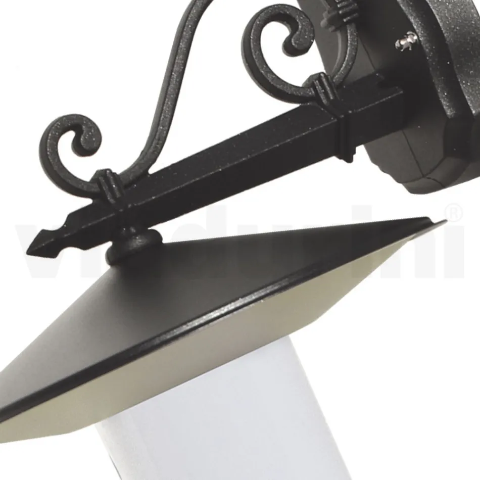 Outdoor Lamp in Anthracite Grey Aluminium Made in Italy - Belen Viadurini