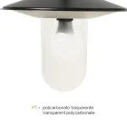 Outdoor Lamp in Anthracite Grey Aluminium Made in Italy - Belen Viadurini