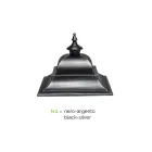 Vintage Outdoor Lamp in Aluminium and Glass Made in Italy - Bonaria Viadurini