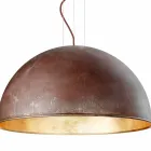 Rustic pendant lamp Ø80 cm Galileo Il Fanale Viadurini