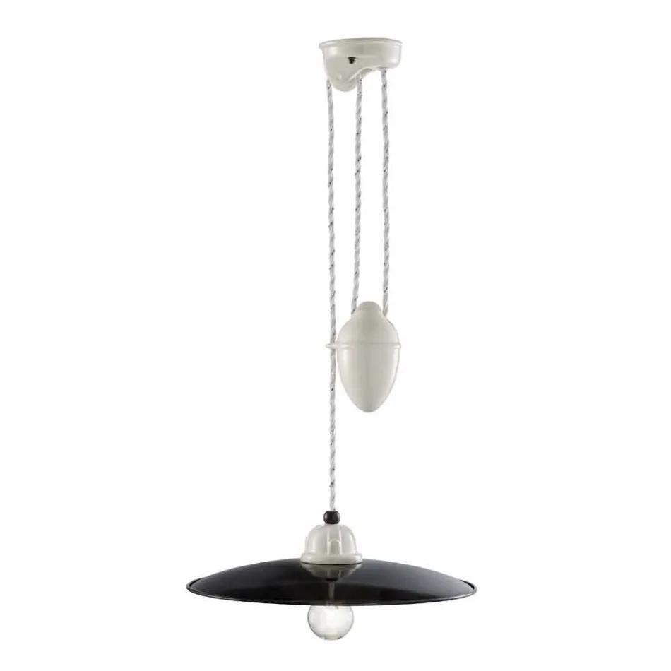 Lamp and down handmade ceramics Melissa Ferroluce Viadurini