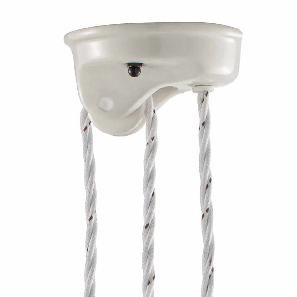 Lamp and down handmade ceramics Melissa Ferroluce Viadurini