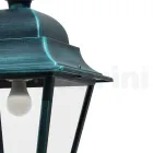 Outdoor Suspension Lamp in Aluminium and Glass Made in Italy - Bonaria Viadurini