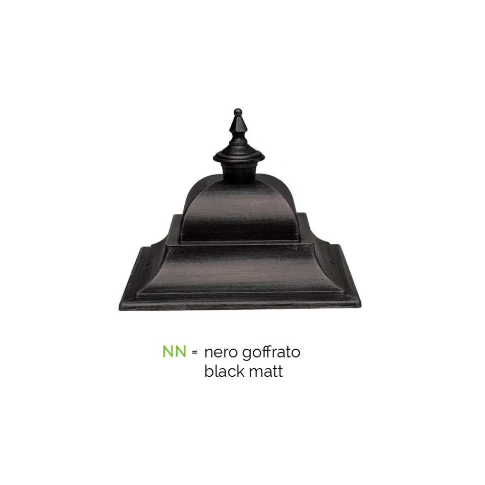 Outdoor Suspension Lamp in Aluminium and Glass Made in Italy - Bonaria Viadurini