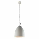 Suspension lamp In-es.artdesign Flower S Cement concrete finish Viadurini