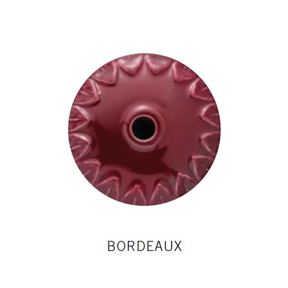 Suspended Lamp Handcrafted Ceramic and Vintage Antique Brass - Colours Viadurini