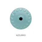 Suspended Lamp Handcrafted Ceramic and Vintage Antique Brass - Colours Viadurini