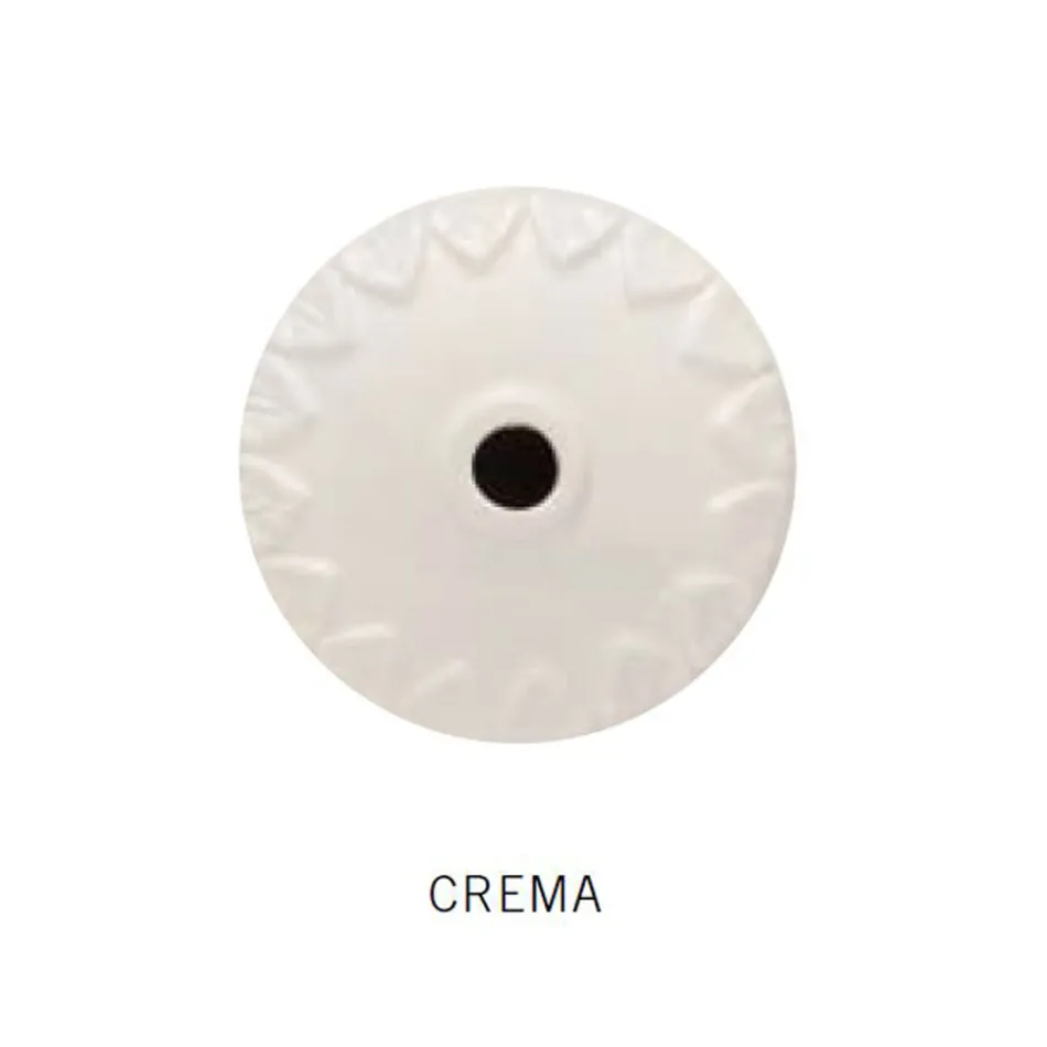 Suspended Lamp Handcrafted Ceramic and Vintage Antique Brass - Colours Viadurini