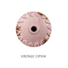 Handcrafted Hanging Lamp in Iron and Ceramic with Grid - Industrial Viadurini