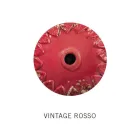 Handcrafted Hanging Lamp in Iron and Ceramic with Grid - Industrial Viadurini