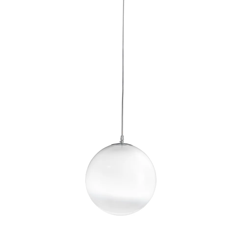 Handcrafted Suspended Lamp in Venetian Blown Cased Glass - Nova Viadurini