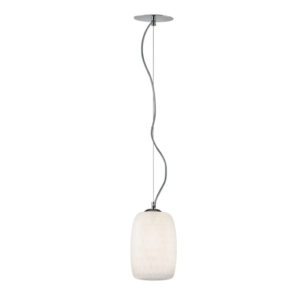 Handcrafted Suspended Lamp in Blown Venetian Glass - Cloe Balloton Viadurini