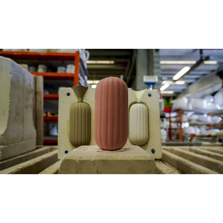 Yellow or Green Retro Ceramic Hanging Lamp Made in Italy - Ferroluce Lariat Viadurini