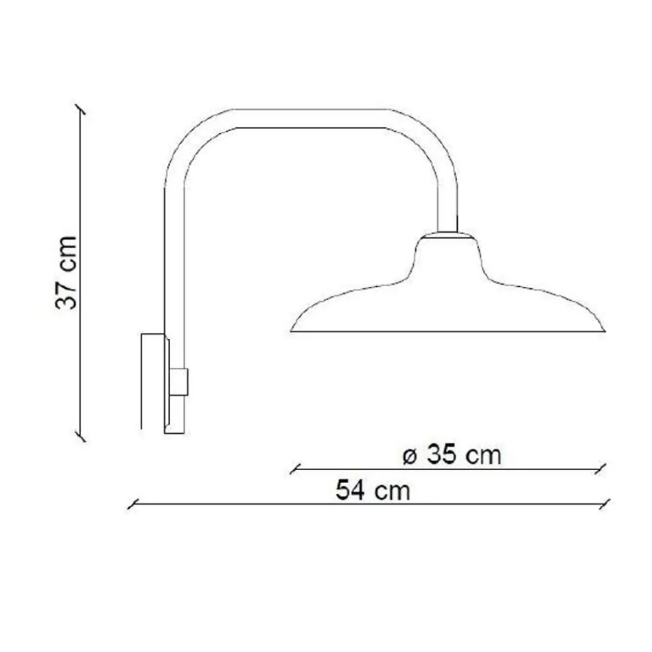 Suspended Lamp Black Ceramic and Iron Industrial Vintage Design - Bew Viadurini