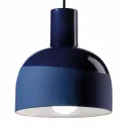 Retro Style Suspension Lamp in Ceramic Made in Italy - Ferroluce Caxixi Viadurini