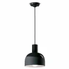 Retro Style Suspension Lamp in Ceramic Made in Italy - Ferroluce Caxixi Viadurini