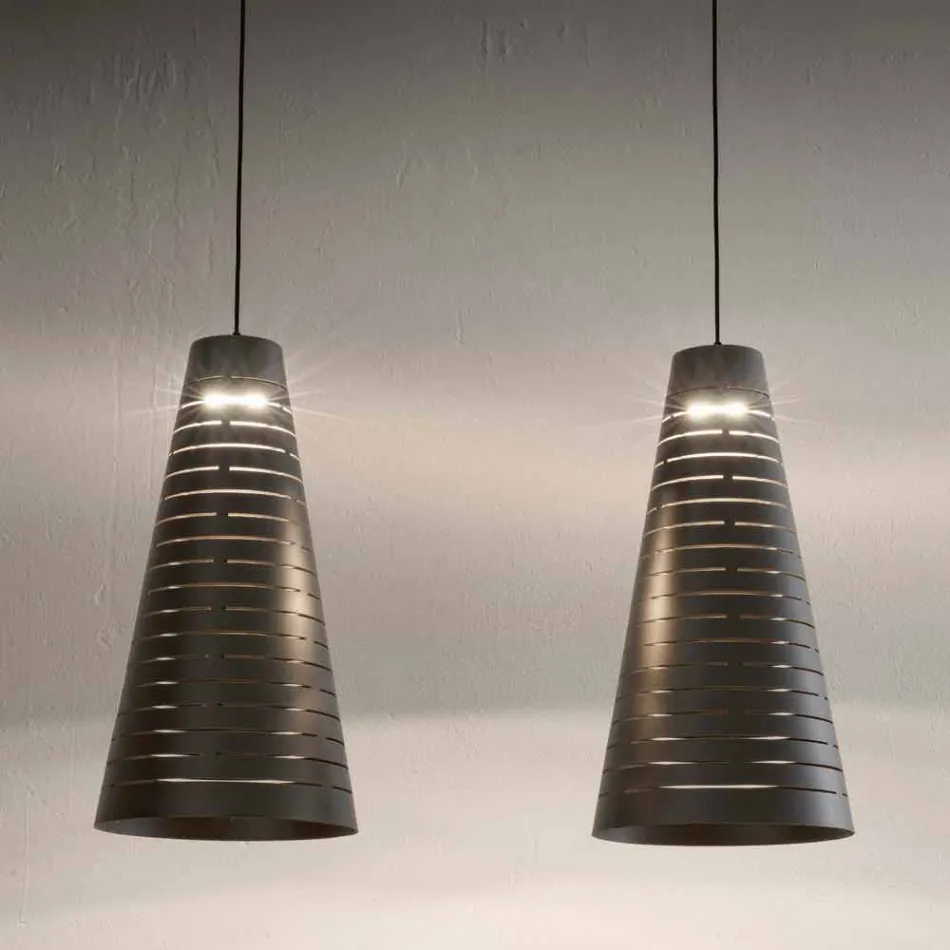 Design Suspended Lamp Made of Italy Made in Italy - Cervino Aldo Bernardi Viadurini