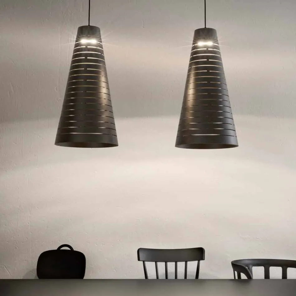 Design Suspended Lamp Made of Italy Made in Italy - Cervino Aldo Bernardi Viadurini