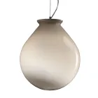 Suspended Lamp in Hand-Blown Cased Venetian Glass - Balloon Viadurini