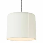 In-es.artdesign Candle 2 modern hanging lamp in colored laprene Viadurini