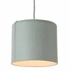 In-es.artdesign Candle 2 modern hanging lamp in colored laprene Viadurini