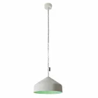 Modern suspended lamp In-es.artdesign Cyrcus Painted concrete Viadurini