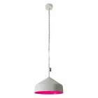 Modern suspended lamp In-es.artdesign Cyrcus Painted concrete Viadurini