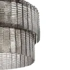 Modern Suspended Lamp in Luxury Handcrafted Glass Made in Italy - Valadier Viadurini