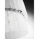 Modern Suspended Lamp in Luxury Handcrafted Glass Made in Italy - Valadier Viadurini