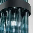 Modern Suspended Lamp in Luxury Blown Glass Made in Italy - Maesta Viadurini