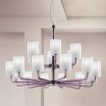 18 Lights Handcrafted Venetian Glass Chandelier Made in Italy - Graham